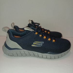 Skechers Men's Overhaul Landhedge Oxford Jogger Comfort Walking Shoes Size 11